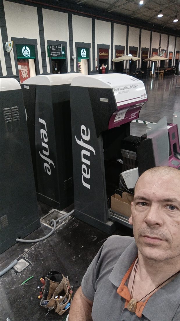 Mantenimiento de autocheckin en Renfe